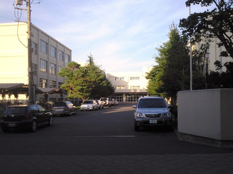 北海道札幌月寒高等学校 外観